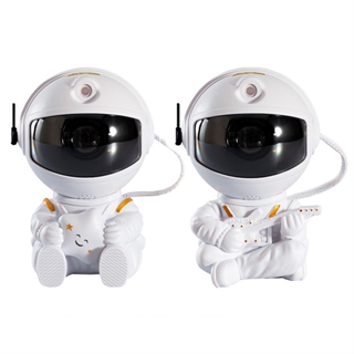 Astronaut stjernehimmel projektorlampe med fjernbetjening